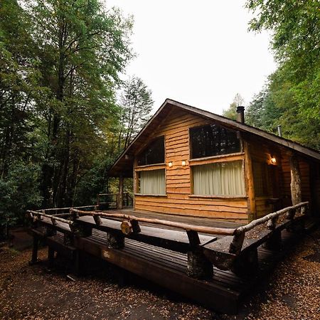 Huilo Huilo Cabanas Del Bosque Puerto Fuy Exterior foto